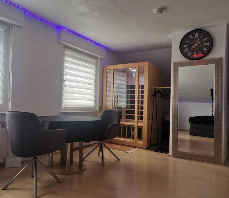 Wohnung Am Kurpark Mit Privater Innensauna & Led! Schluesselbox 博帕德 外观 照片